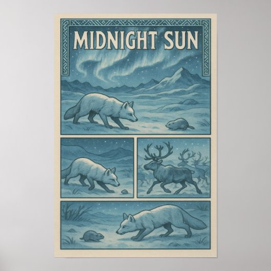 Arctic Aurora Tales Poster (Voorkant)