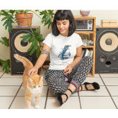 Arctic Azure Waterverf Penguin, op maat T-shirt