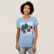 Arctic Beauties Brown Huskies in Sneeuw Winter Woo