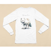 Arctic Beauty: Winter Fox op maat T-shirt