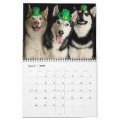 Arctic Blue Siberians 2015 Agenda Kalender (Mar 2027)