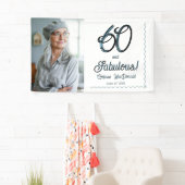 Arctic Blue Sixty and Fabulous 60th Birthday Party Spandoek (Insitu)