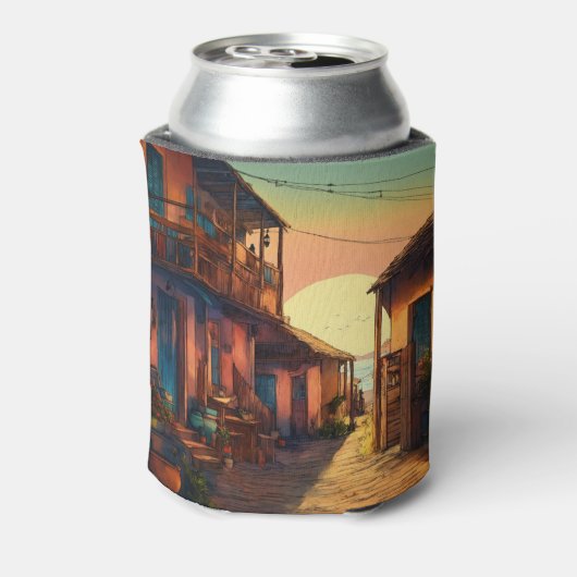 Arctic Breeze draagbare koeler (Blikje Achterkant)