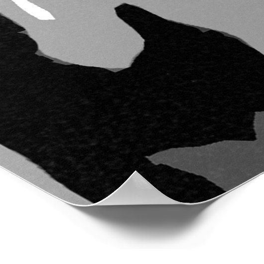 Arctic Camo Bikini Babe Poster (Hoek)