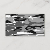 Arctic Camo Dog Tags Visitekaartje (Achterkant)