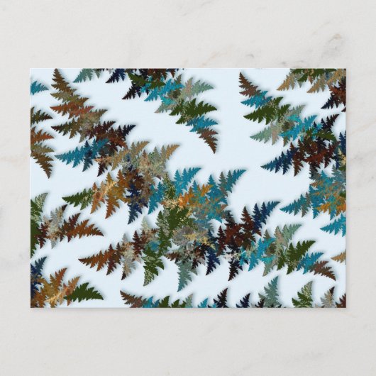 Arctic Camouflage Briefkaart (Voorkant)