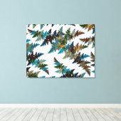 Arctic Camouflage Canvas Afdruk (Insitu (Houten vloer))