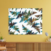 Arctic Camouflage Canvas Afdruk (Insitu (Woonkamer))