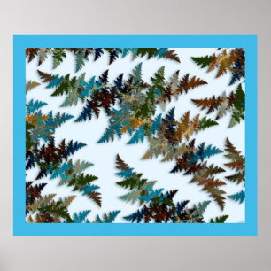 Arctic Camouflage Poster