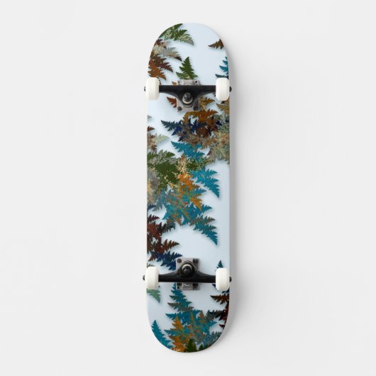 Arctic Camouflage Skateboard (Voorkant)