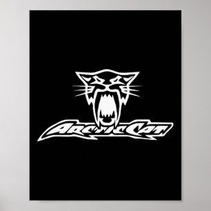 Arctic Cat Racing Sneeuwscooter Powersports Pullov Poster