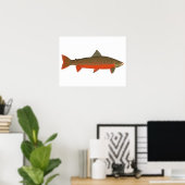 Arctic Char Poster (Thuiskantoor)