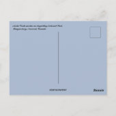 Arctic Circle Marker Nunavut Canada Briefkaart (Achterkant)