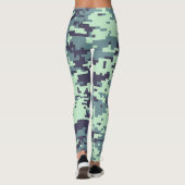 Arctic Digital Camo Pattern Leggings (Achterkant)