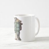 Arctic Explorer (groen) Koffiemok (Voorkant rechts)