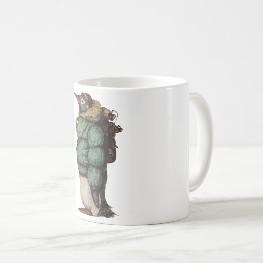 Arctic Explorer (groen) Koffiemok (Voorkant rechts)