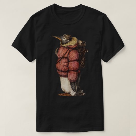 Arctic Explorer rood T-shirt (Design voorkant)