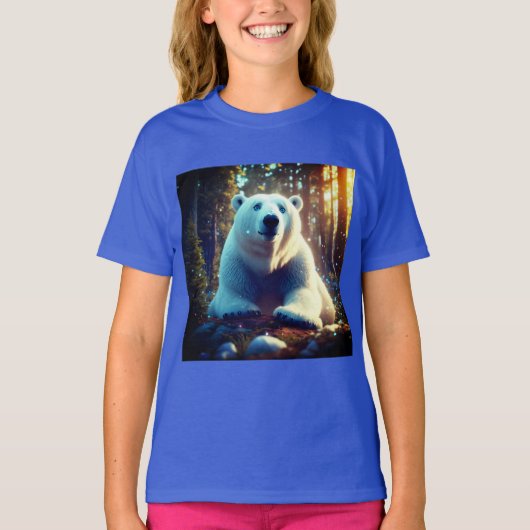 Arctic Explorer: T Shirt met Polar Beer (Voorkant)
