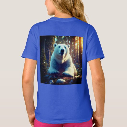 Arctic Explorer: T Shirt met Polar Beer (Achterkant)