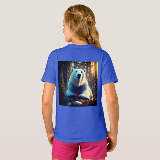 Arctic Explorer: T Shirt met Polar Beer (Achterkant volledig)