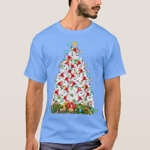 Arctic Fo Lover Matching Santa Arctic voor Kerstmi T-shirt