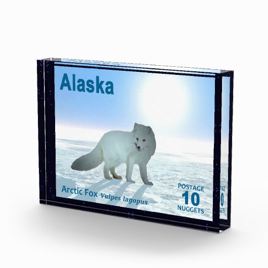 Arctic Fox - Alaska Postage Fotoblokken (Rechts)