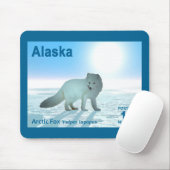 Arctic Fox - Alaska Postage Muismat (Met muis)