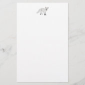 Arctic Fox Briefpapier (Voorkant)