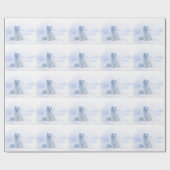 Arctic fox cadeaupapier (Vlak)