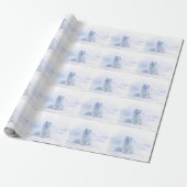 Arctic fox cadeaupapier (Uitgerold)