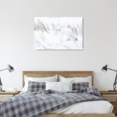 Arctic Fox Canvas Afdruk (Insitu (Slaapkamer))