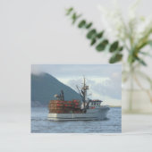 Arctic Fox, Crab Boat in Dutch Harbour, Alaska Briefkaart (Staand voorkant)