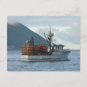 Arctic Fox, Crab Boat in Dutch Harbour, Alaska Briefkaart