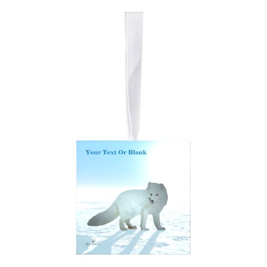 Arctic Fox Decoratie (Rechts)