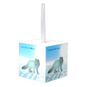Arctic Fox Decoratie (Achter hoekig)