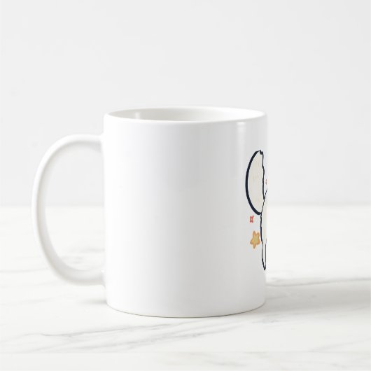 Arctic Fox Delight � Leuke Dierenkunst Koffiemok (Links)
