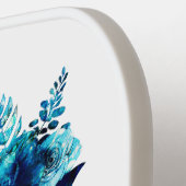 Arctic Fox Dreamcatcher Ice Blue Floral Pickleball Paddle (Links Detail)