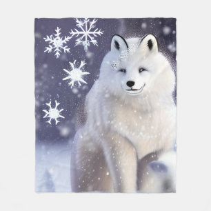 Arctic Fox Fleece Deken