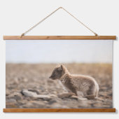 Arctic Fox Hangend Wandkleed (Voorkant)