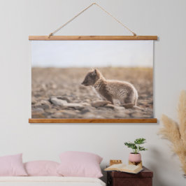 Arctic Fox Hangend Wandkleed