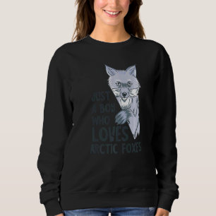 Arctic Fox is maar een jongen Antarctic Animal Fox Trui