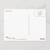 Arctic Fox Kit Wildlife Series # 19 Briefkaart (Achterkant)