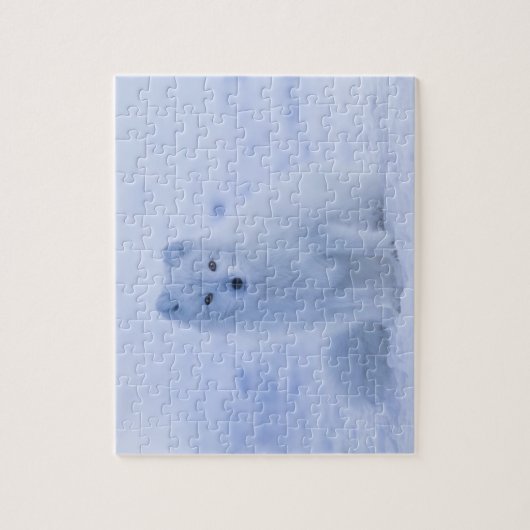 Arctic Fox Legpuzzel (Verticaal)