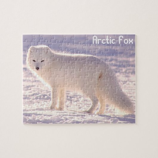 Arctic fox legpuzzel (Horizontaal)