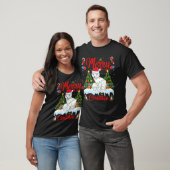 Arctic Fox Lover Xmas Lighting Santa Arctic Fox Ch T-shirt (Unisex)