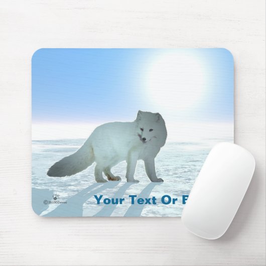 Arctic Fox Muismat (Met muis)