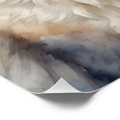 Arctic Fox no 3 Glanzend Poster (Hoek)