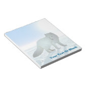 Arctic Fox Notitieblok (Schuin)