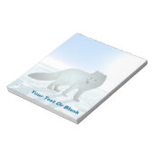 Arctic Fox Notitieblok (Linkerzijde)