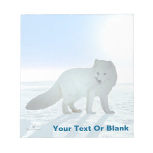 Arctic Fox Notitieblok
